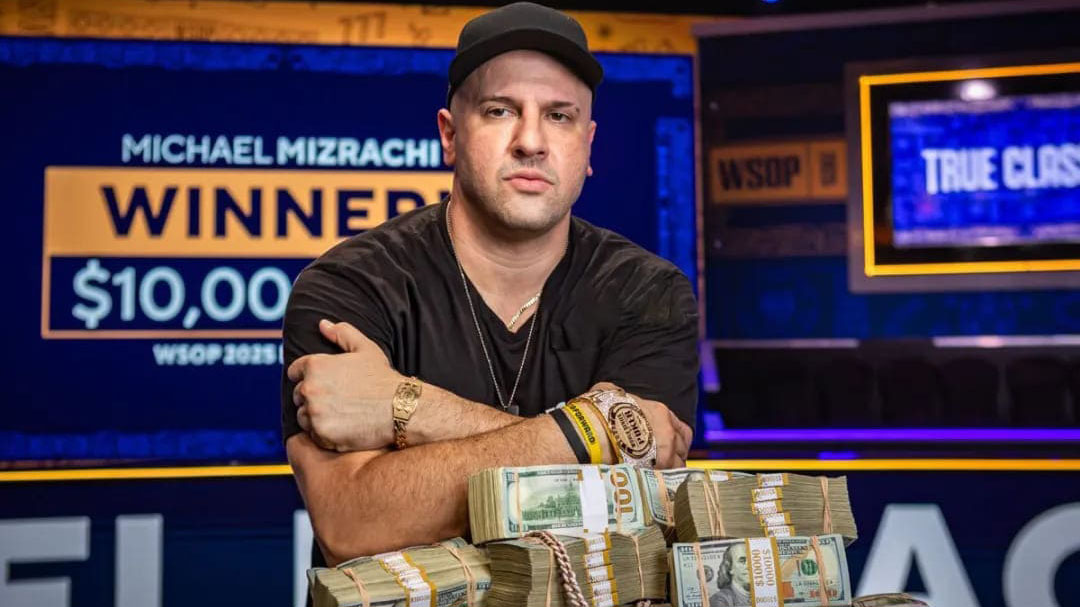 2025WSOP主賽冠軍Michael Mizrachi 正（zhèng）式（shì）加盟GGTeam成為最新（xīn）全球大（dà）使（shǐ）