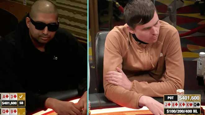 Nik Airball關鍵牌慢（màn）攤Martin Kabrhel 豪（háo）取40萬刀（dāo）底池！