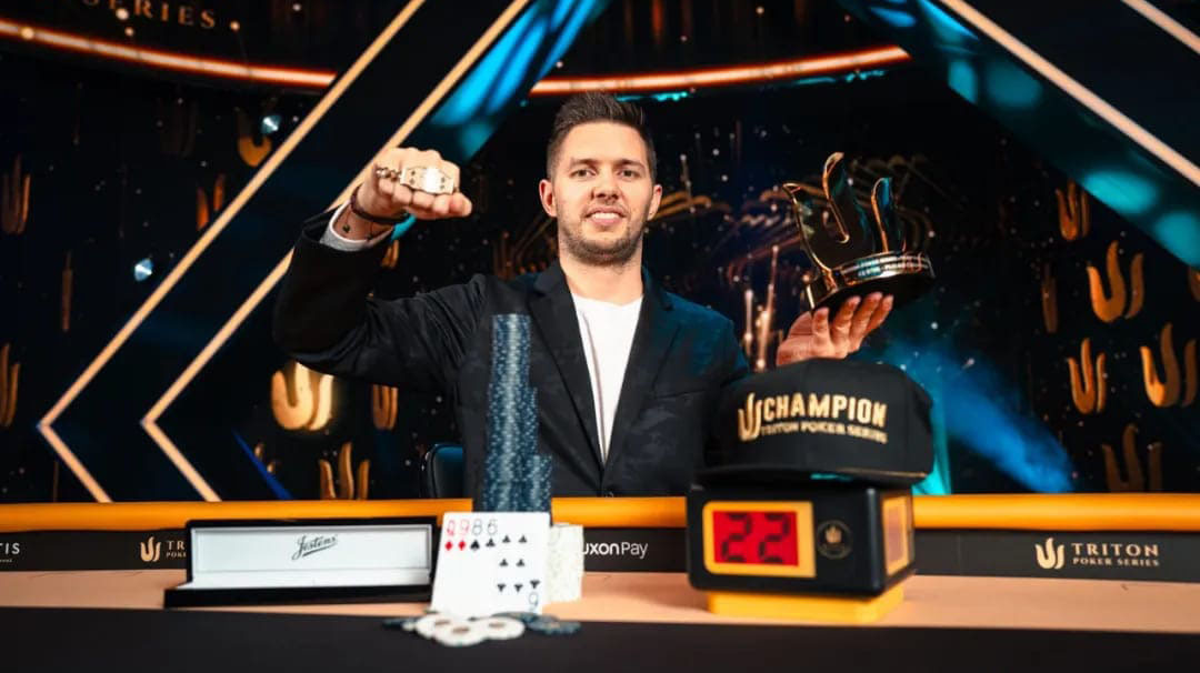 Matthias Eibinger撲克牌手 WSOP天堂島奪得第（dì）5個Triton冠軍