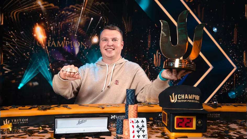 Aleks Ponakovs 拿下（xià）WSOP天堂島Triton主賽事冠軍